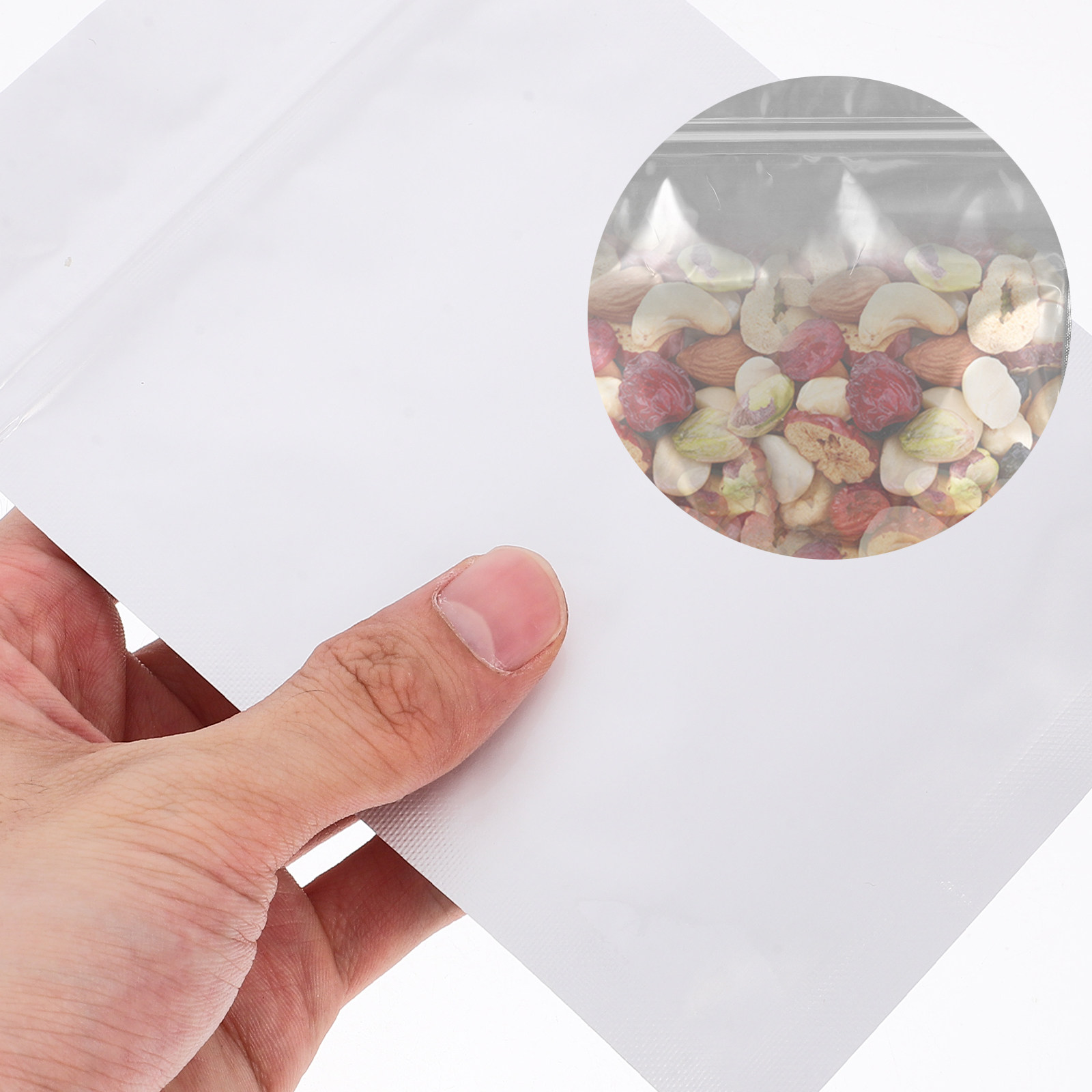 50Pcs Airtight Resealable Bags - Food With Snacks 评论和价格