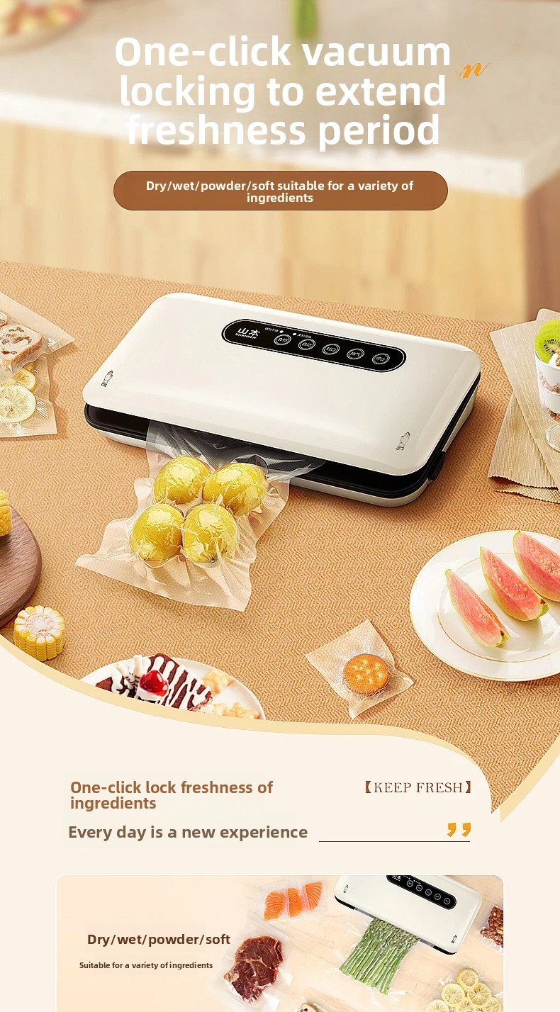 Mini Vacuum Sealer Machine Aut - Food With Snacks 评论和价格