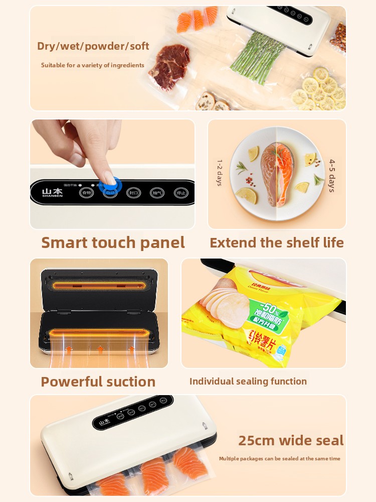 Mini Vacuum Sealer Machine Aut - Food With Snacks 评论和价格