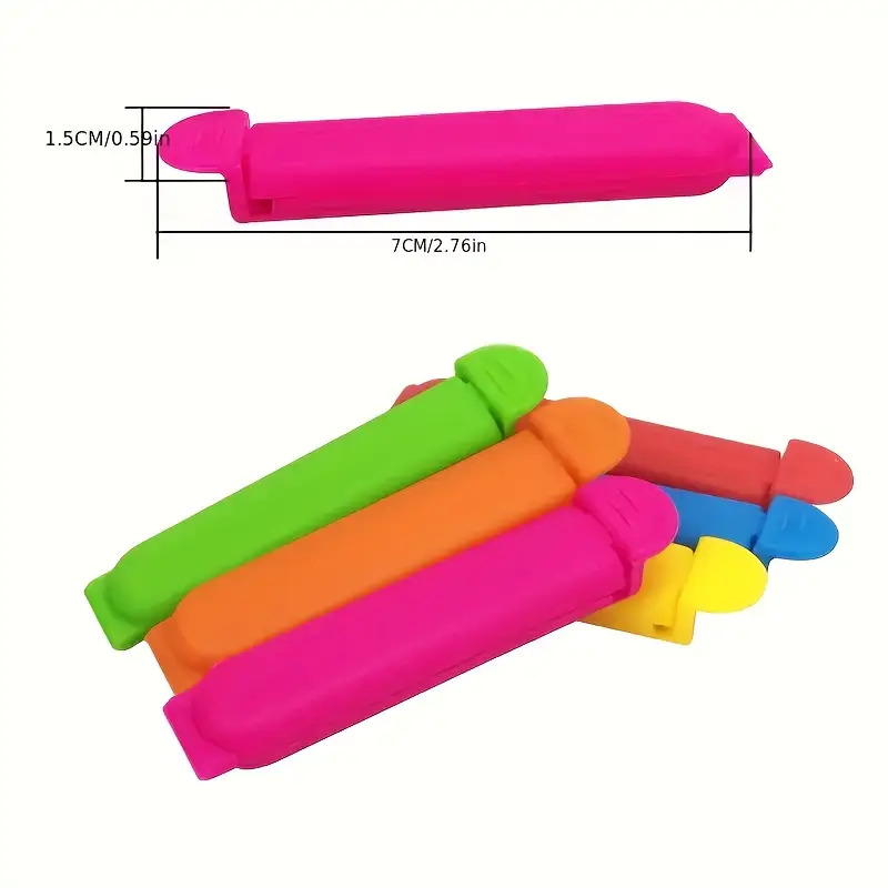 30pcs Multicolor Food Sealing  - Dry Food Snacks 评论和价格