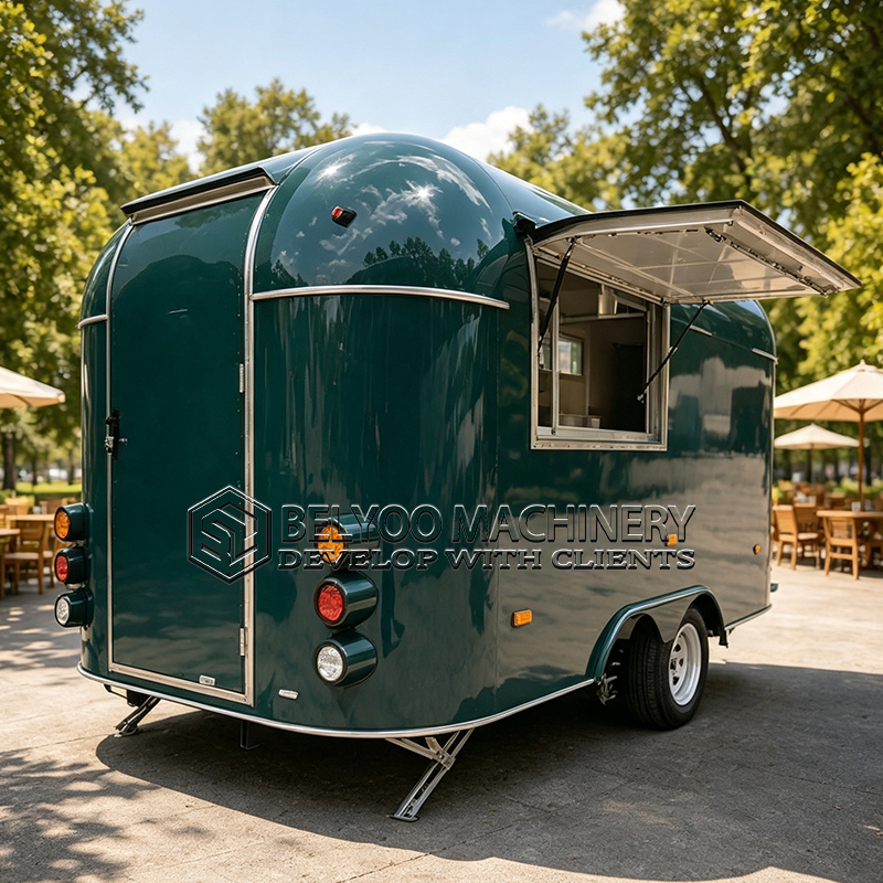Belyoo Commercial Food Trailer - Food With Snacks 评论和价格