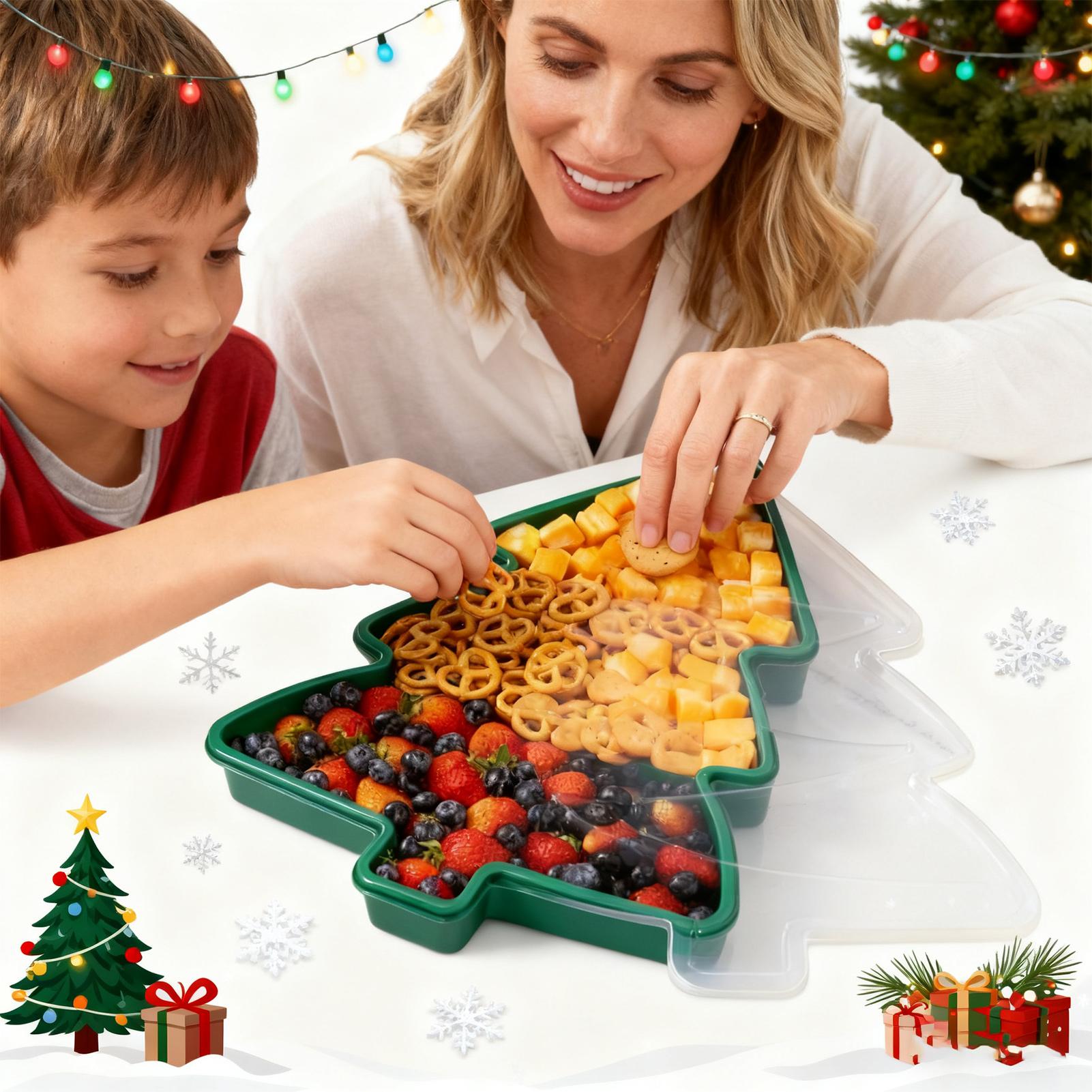 Christmas Snack Tray Food Orga - Food Platter Snacks 评论和价格
