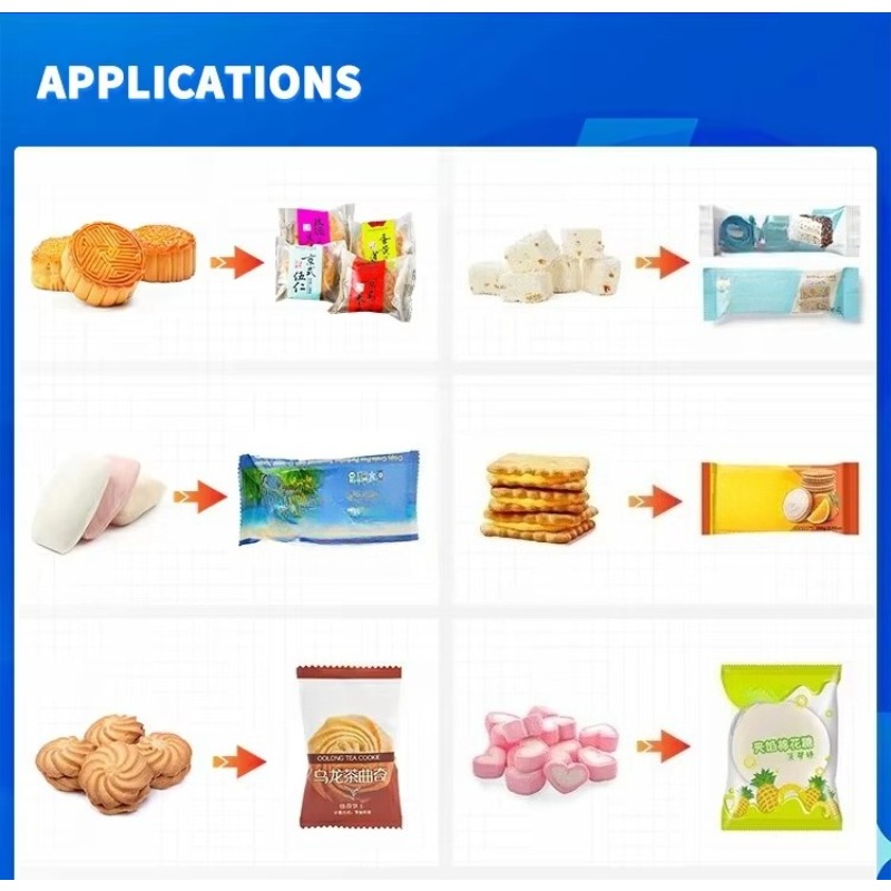 Automatic Pillow Type Packing  - Food With Snacks 评论和价格