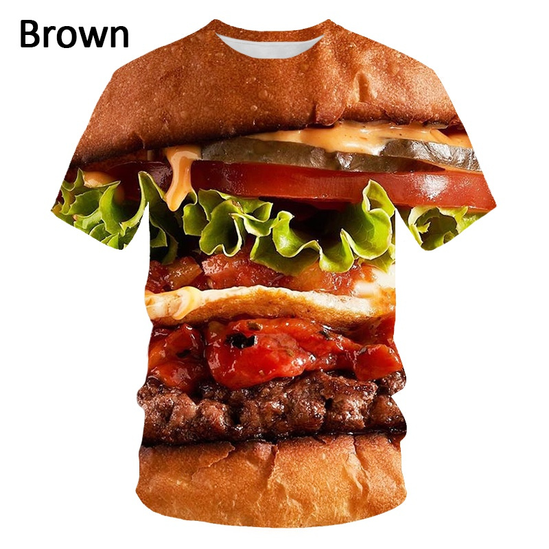 Food Steak Hamburger Graphic T - Food Snacks Chips 评论和价格
