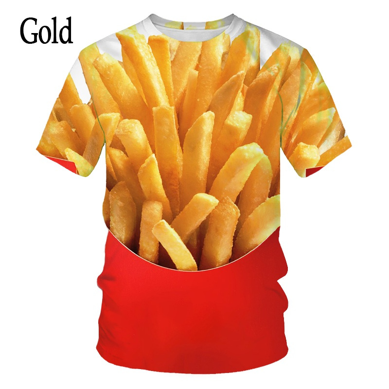 Food Steak Hamburger Graphic T - Food Snacks Chips 评论和价格
