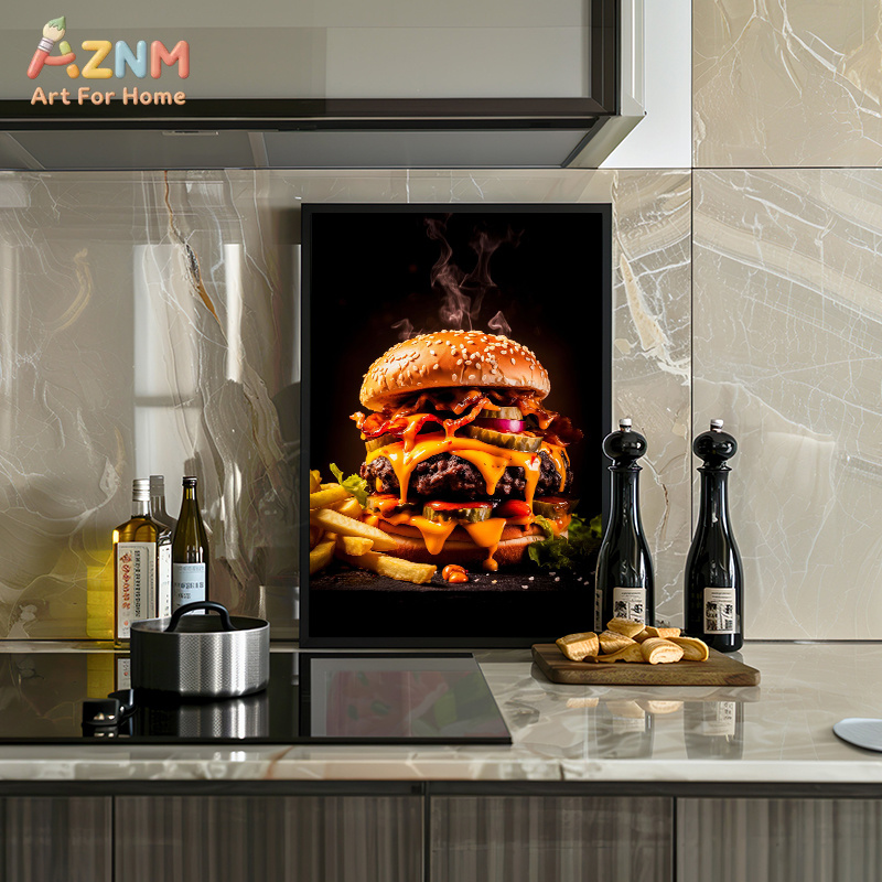 AZNM Gourmet Food Canvas Poste - Food Platter Snacks 评论和价格