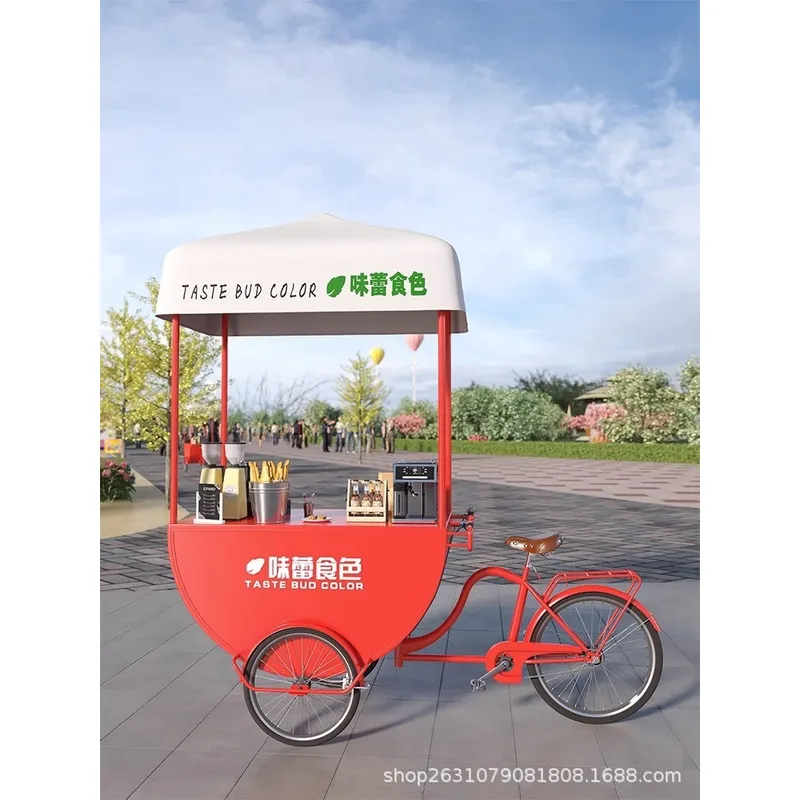 Outdoor Mobile Food Cart Snack - Food With Snacks 评论和价格