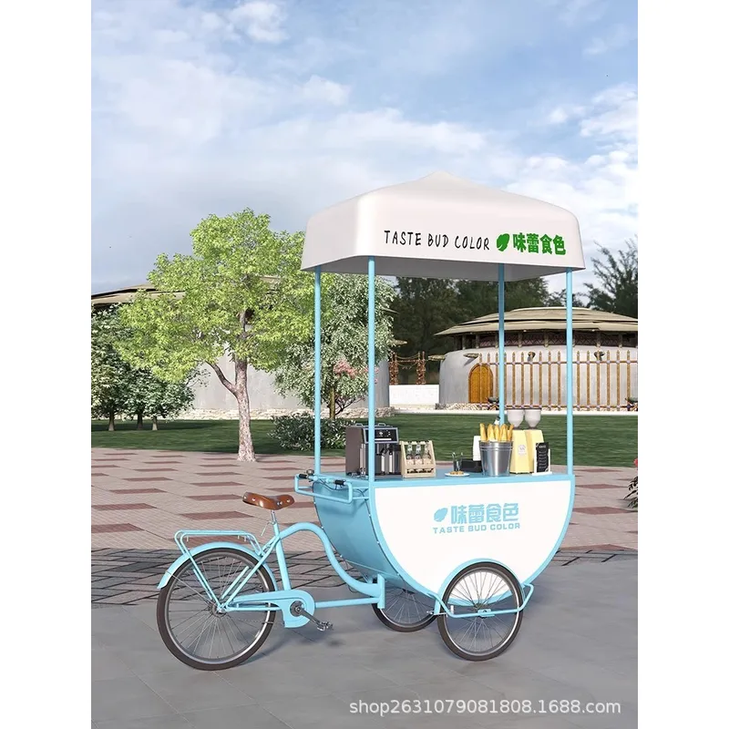 Outdoor Mobile Food Cart Snack - Food With Snacks 评论和价格