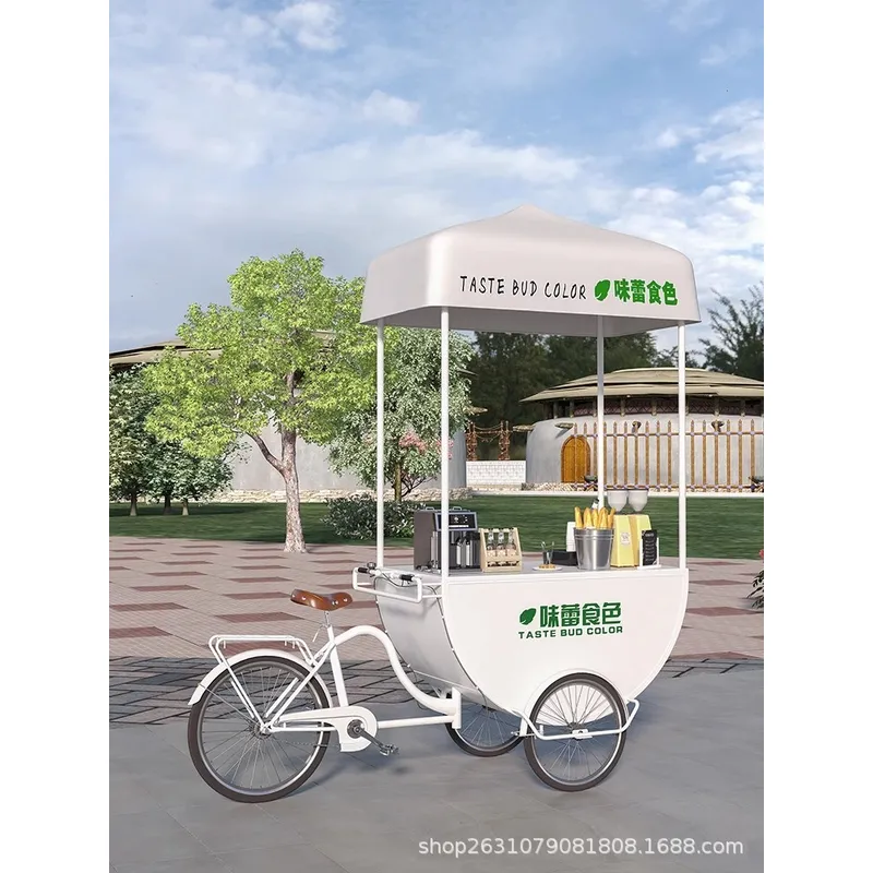 Outdoor Mobile Food Cart Snack - Food With Snacks 评论和价格
