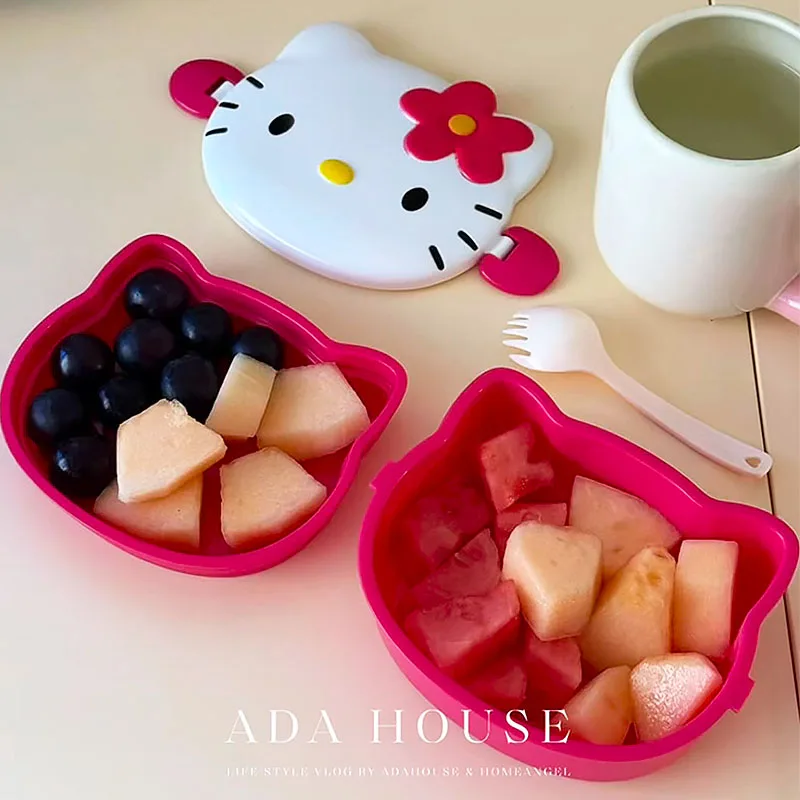 Cute Hello Kitty Shaped Lunch  - Dry Food Snacks 评论和价格