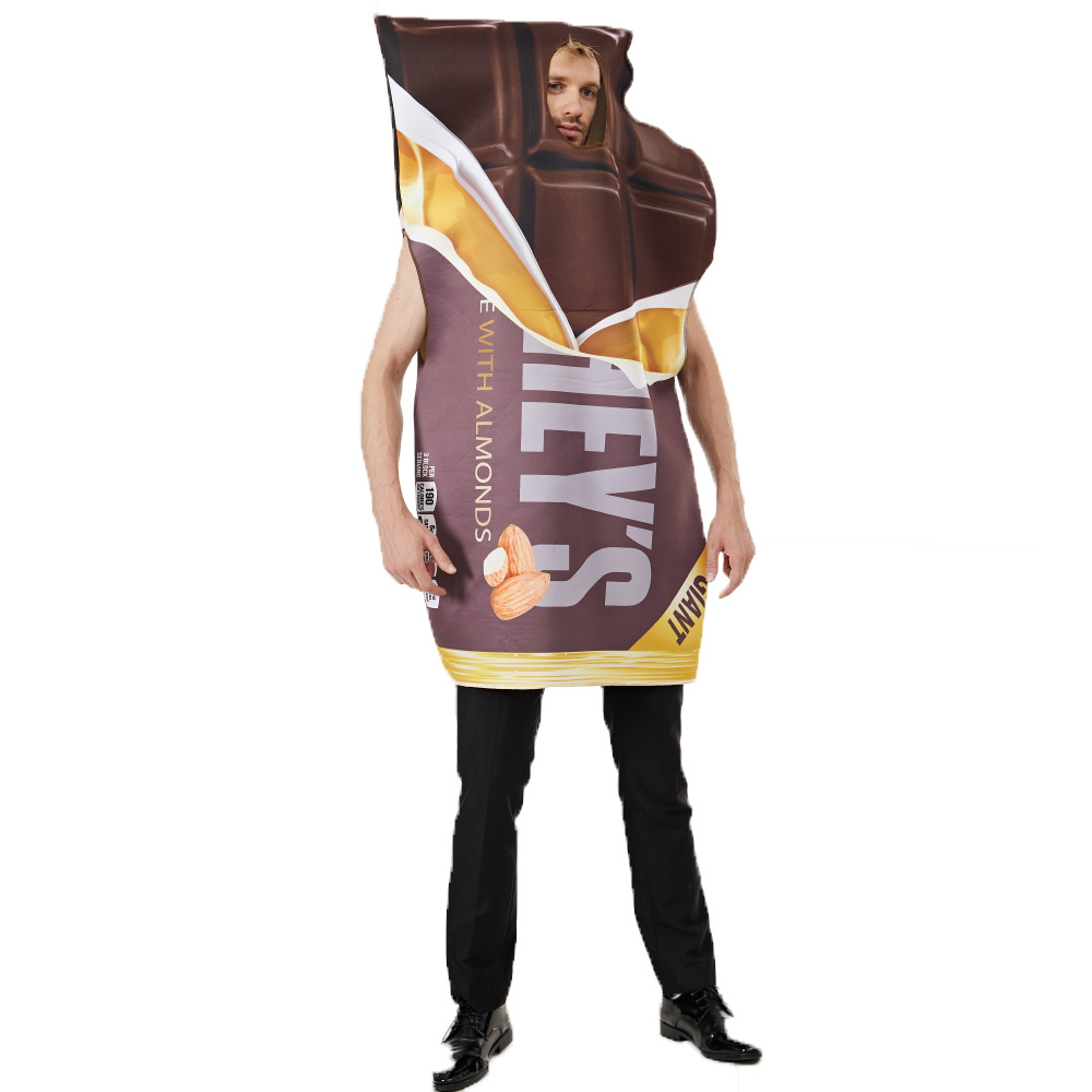 Adult Funny Couple Outfit Cosp - Peanut Butter Snack 评论和价格